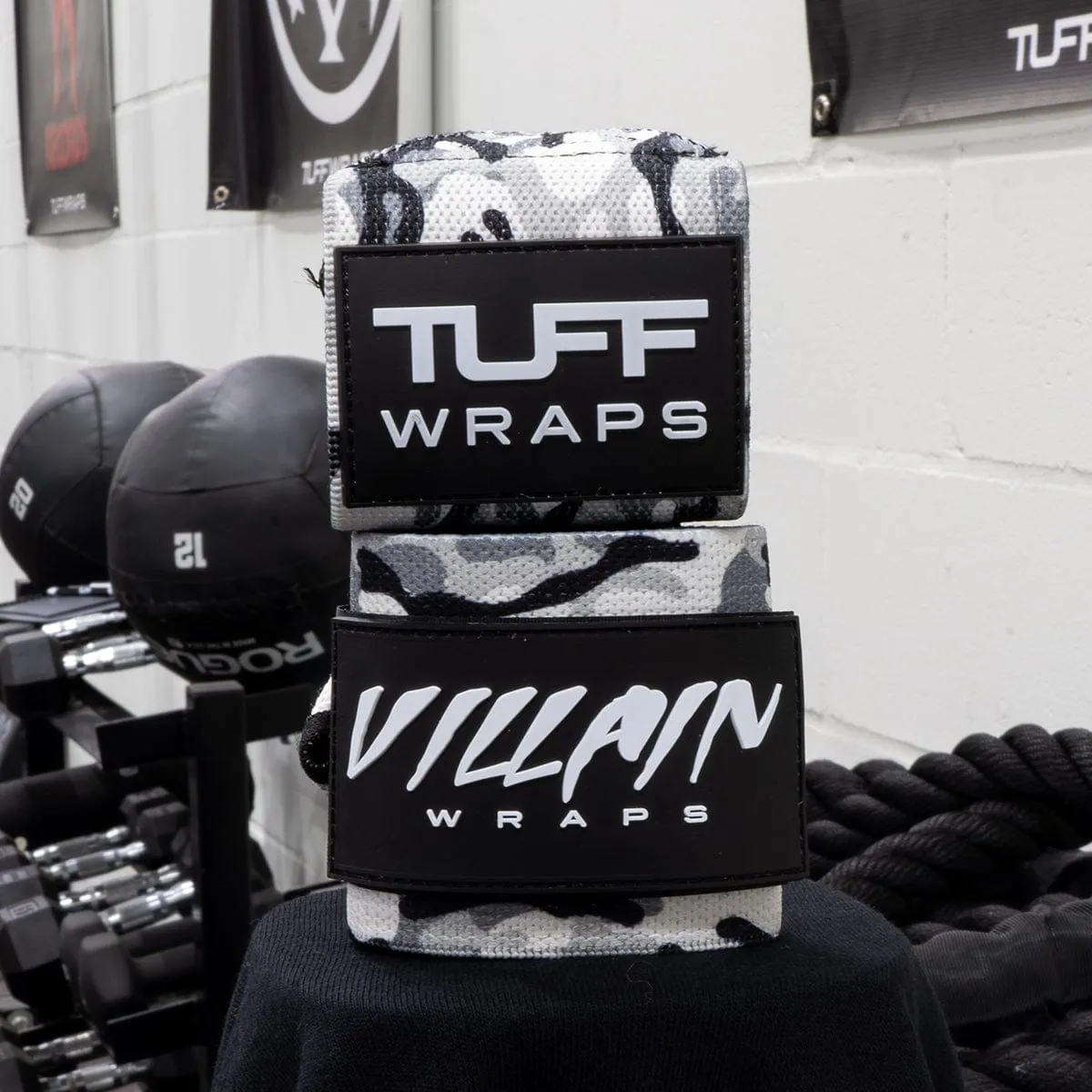 16" Villain Wrist Wraps - Arctic Camo