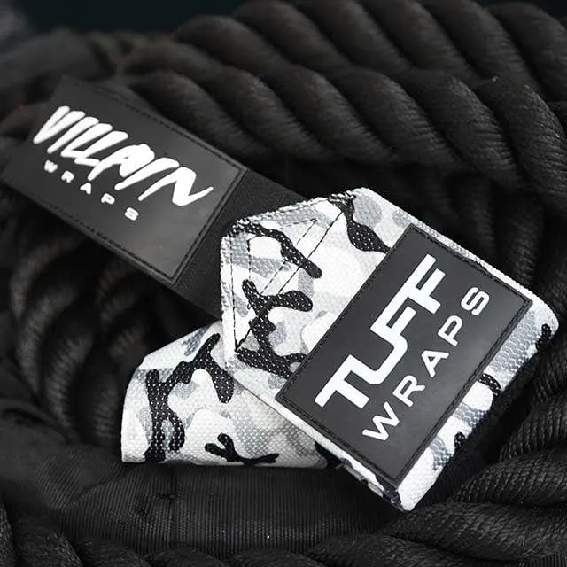 16" Villain Wrist Wraps - Arctic Camo