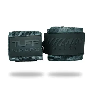 16" Villain Wrist Wraps - Black Camo V2