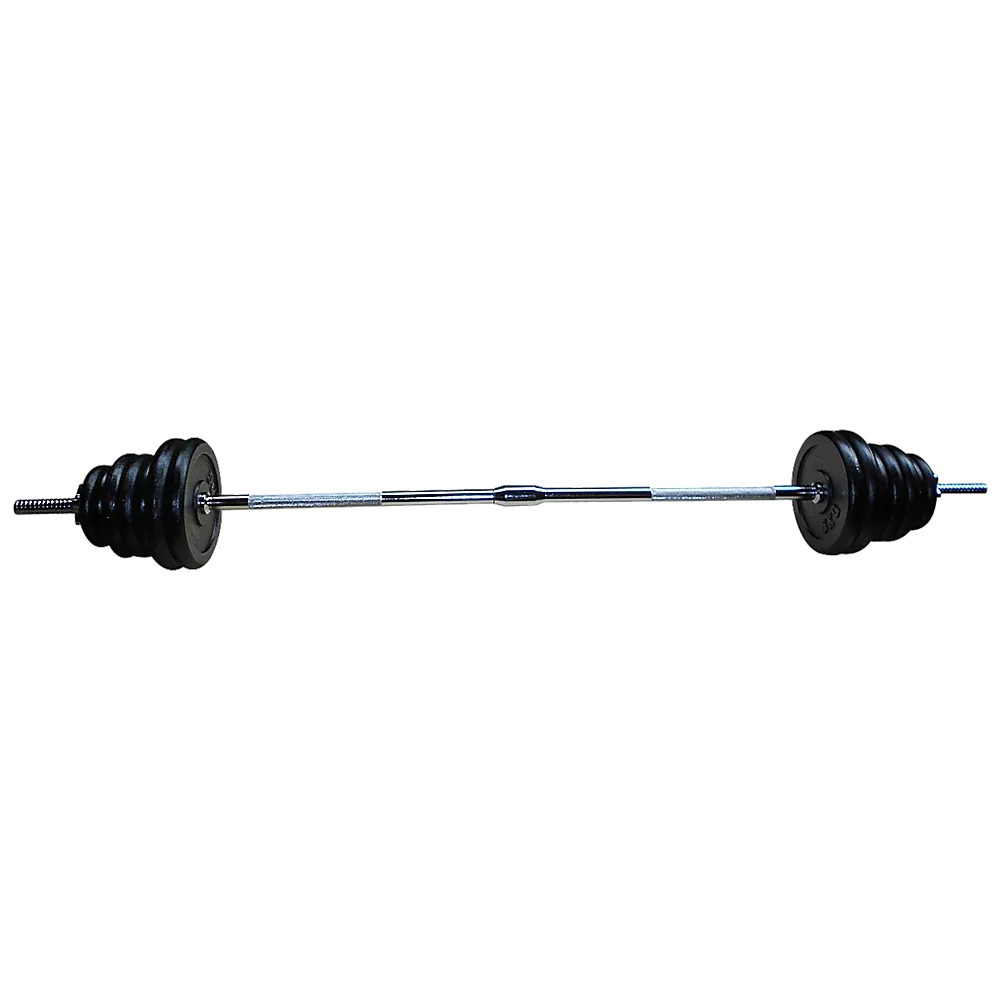 50kg Adjustable Barbell and Dumbbell Weight Set with Case