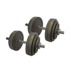 60kg Cast Iron Adjustable Standard Dumbbell Set (Package Price)