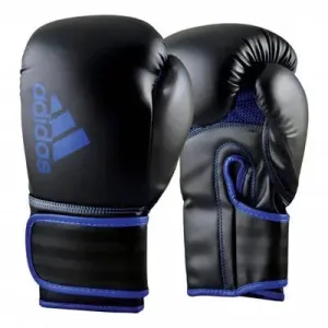 Adidas Hybrid 80 Training Gloves 12oz - Black/Blue