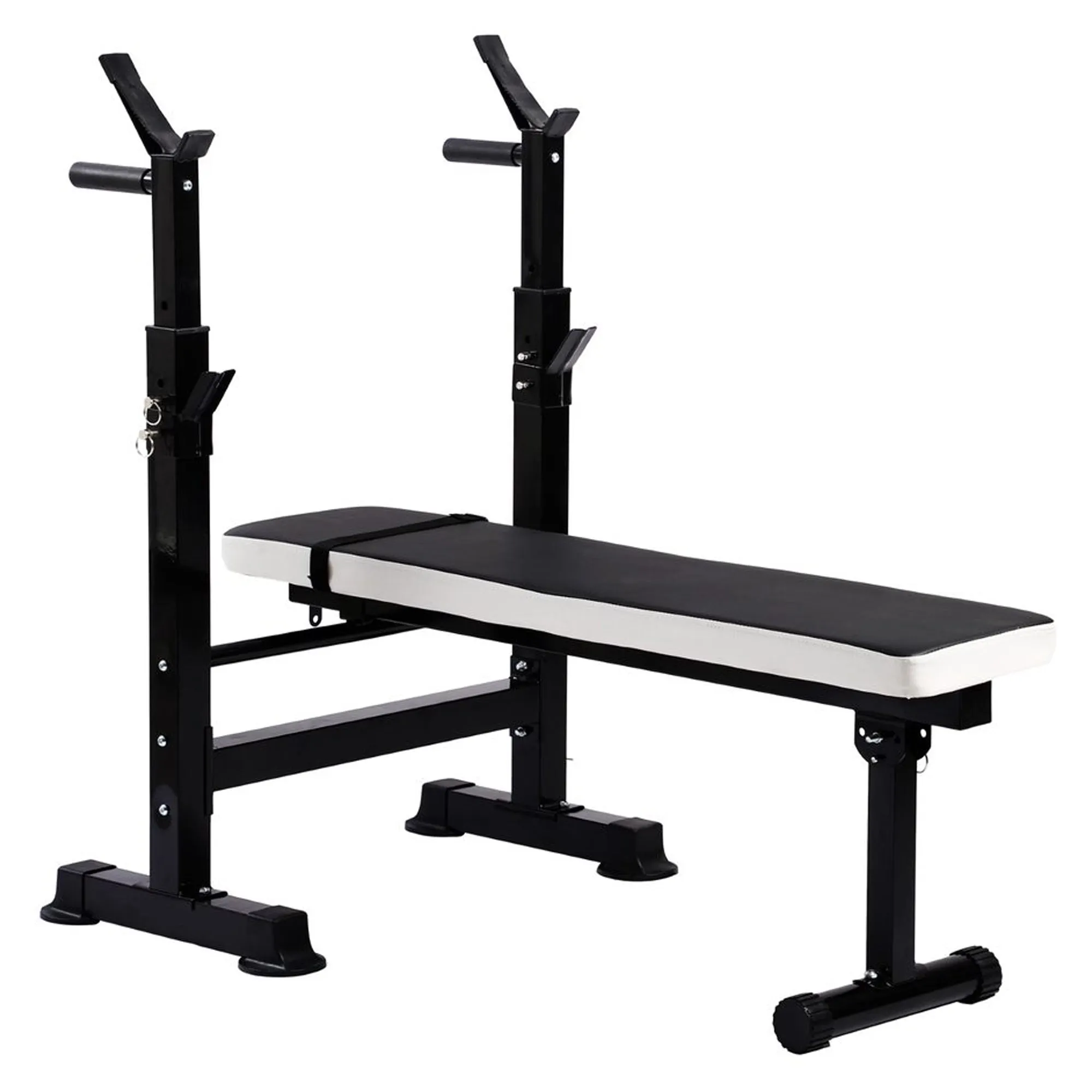 BalanceFrom Fitness Strength Training Workout Station, Black & White (For Parts)