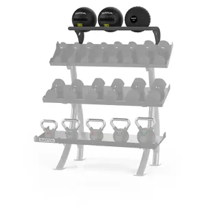 Batca Fitness Optional Ball Rack for 3 Tier 4' Dumbbell Rack