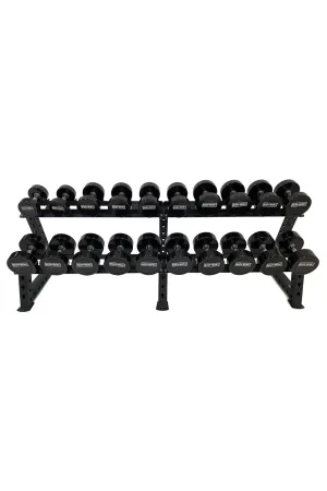 Body Iron 275kg Commercial Club CPU Dumbbell Set with Optional Rack