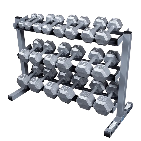 Body-Solid - Dumbell Rack, 3 tier Horizontal