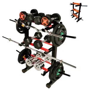 BULLAR dumbbell rack for home gym fitness (DUMBBELL-RACK-PRO)