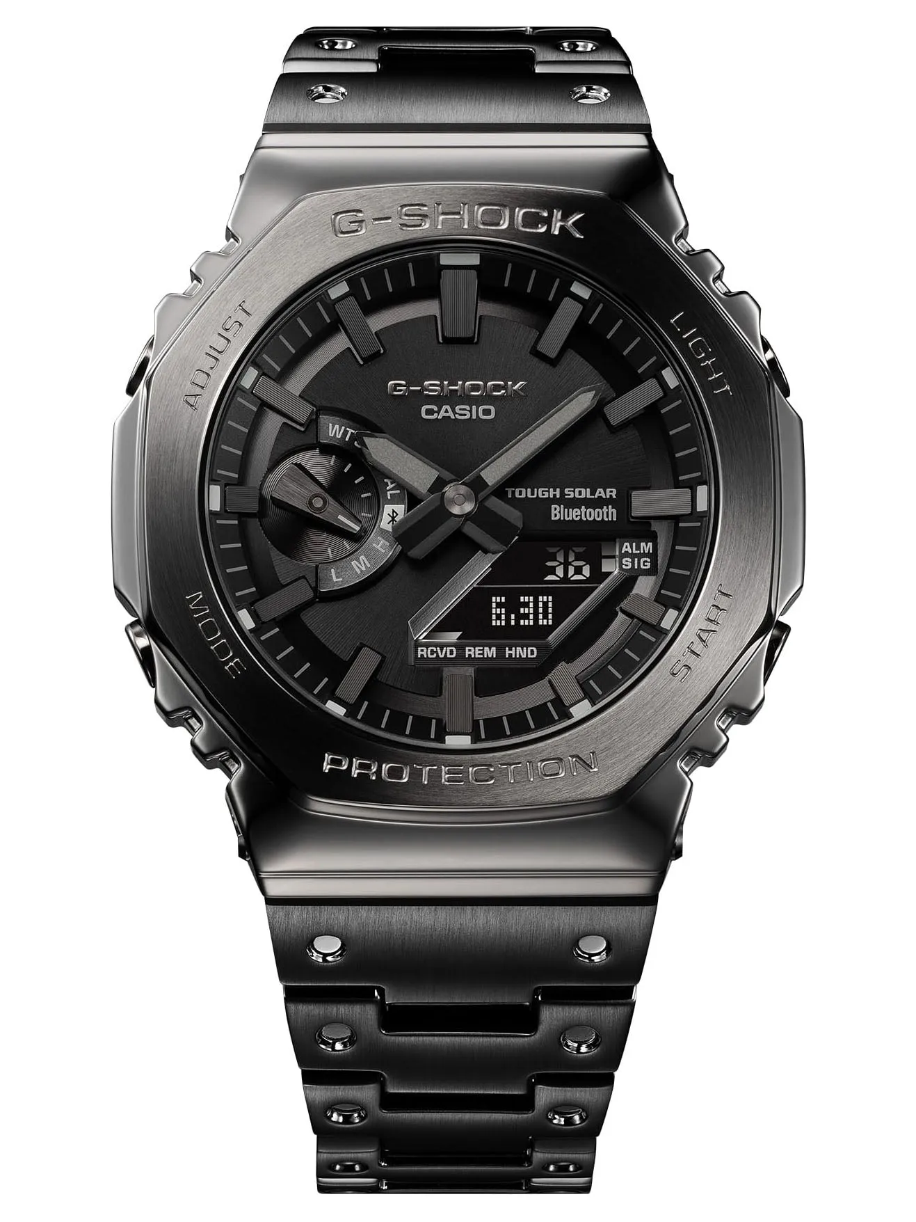 Casio G-Shock Full Metal Solar/Bluetooth® Mens All Black Watch GMB2100BD-1A