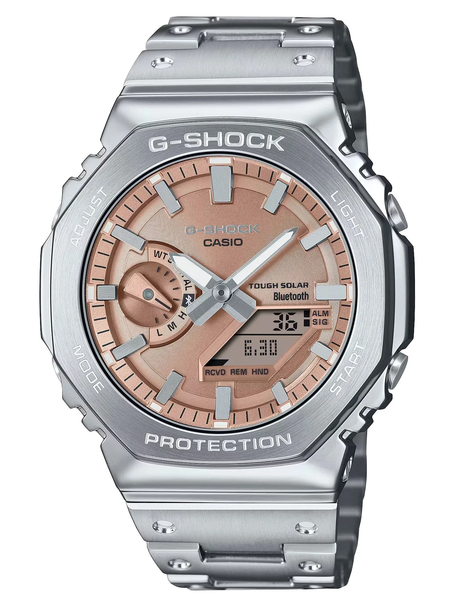 Casio G-Shock Full Metal Solar/Bluetooth® Mens Copper Watch GMB2100AD-5A