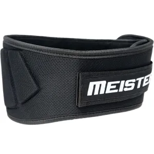 Contoured Neoprene Weight Lifting Belt - Black