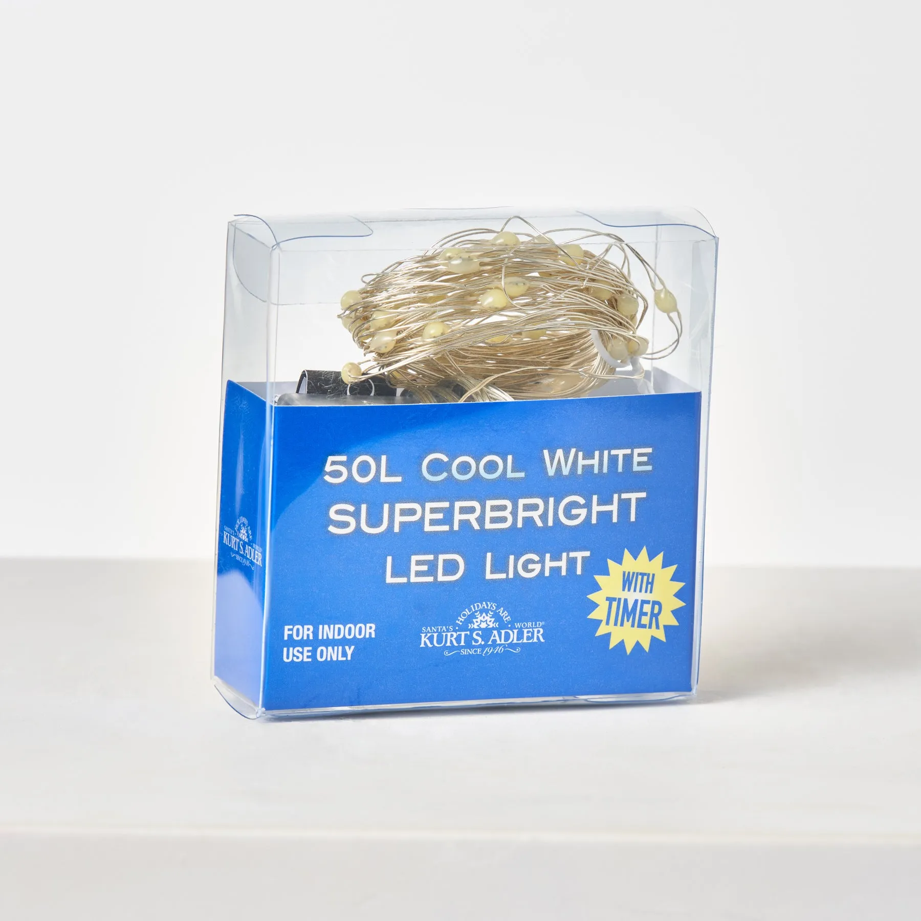 Cool White Superbright LED Battery Powered Multifunction Light String