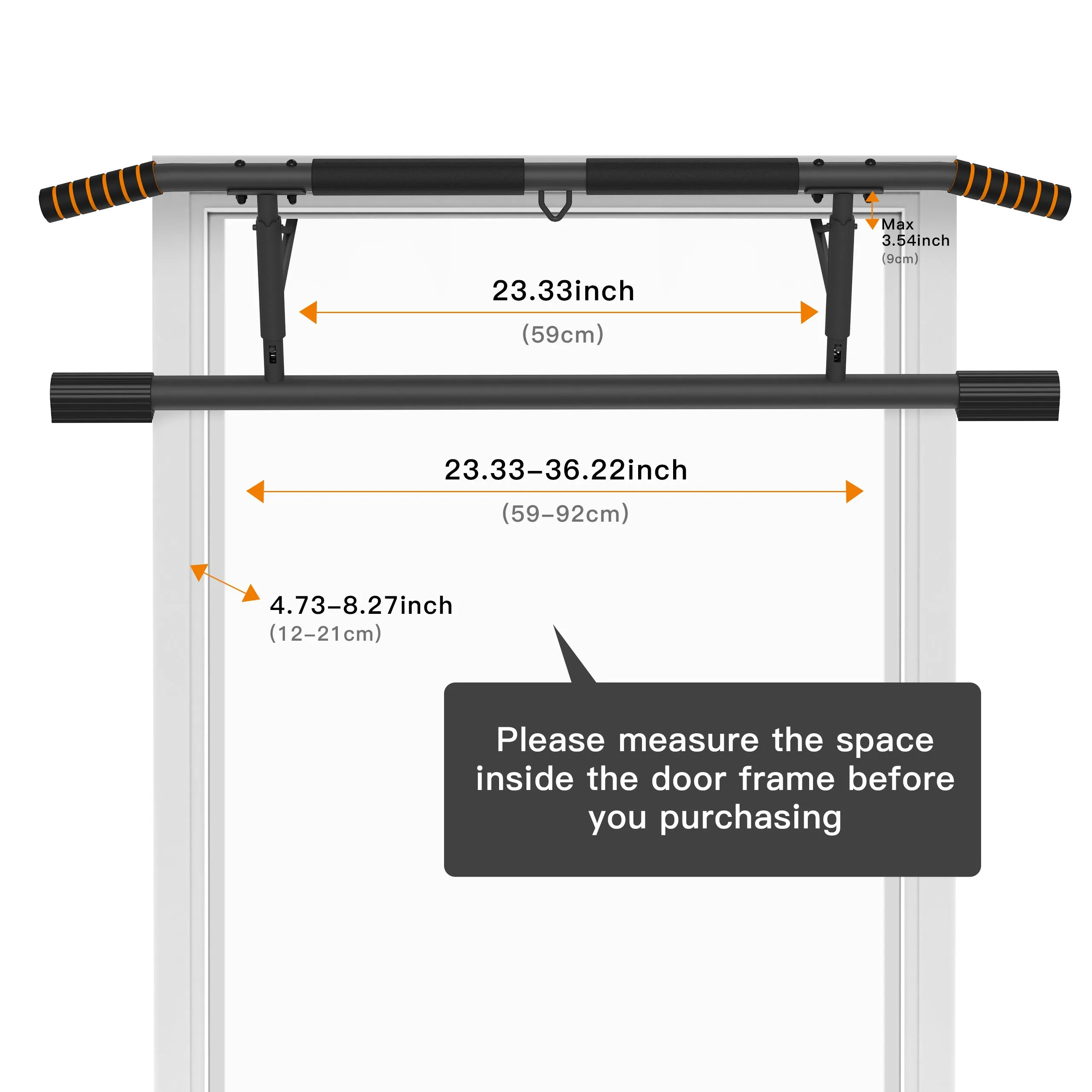 Deluxe Multi-Use Pull Up Bar