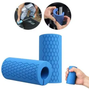 Fitfix Thick Bar Grips Turns Barbell | Dumbbell and Kettlebell Into Grip for Fat Bar Training