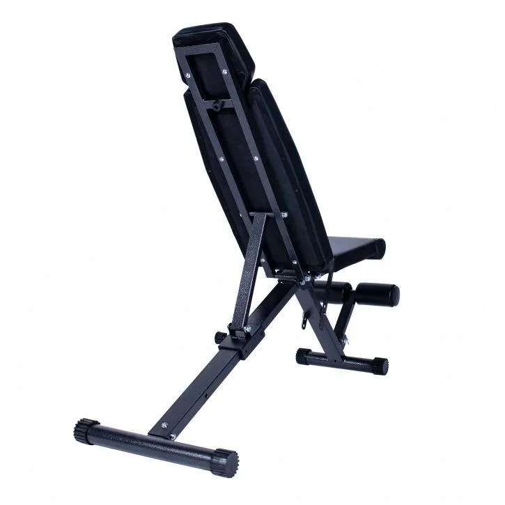 Foldable Weight Bench - Black