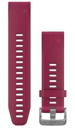 GRM Watch Band QuickFit 2 Cerise Silicone