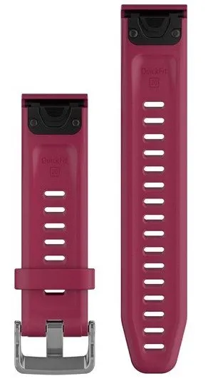 GRM Watch Band QuickFit 2 Cerise Silicone