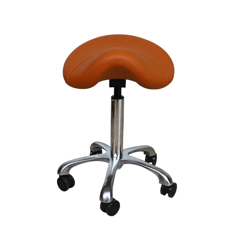 Hydraulic Saddle Rolling Ergonomic Medical Stool