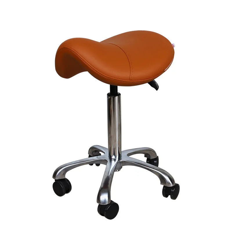 Hydraulic Saddle Rolling Ergonomic Medical Stool