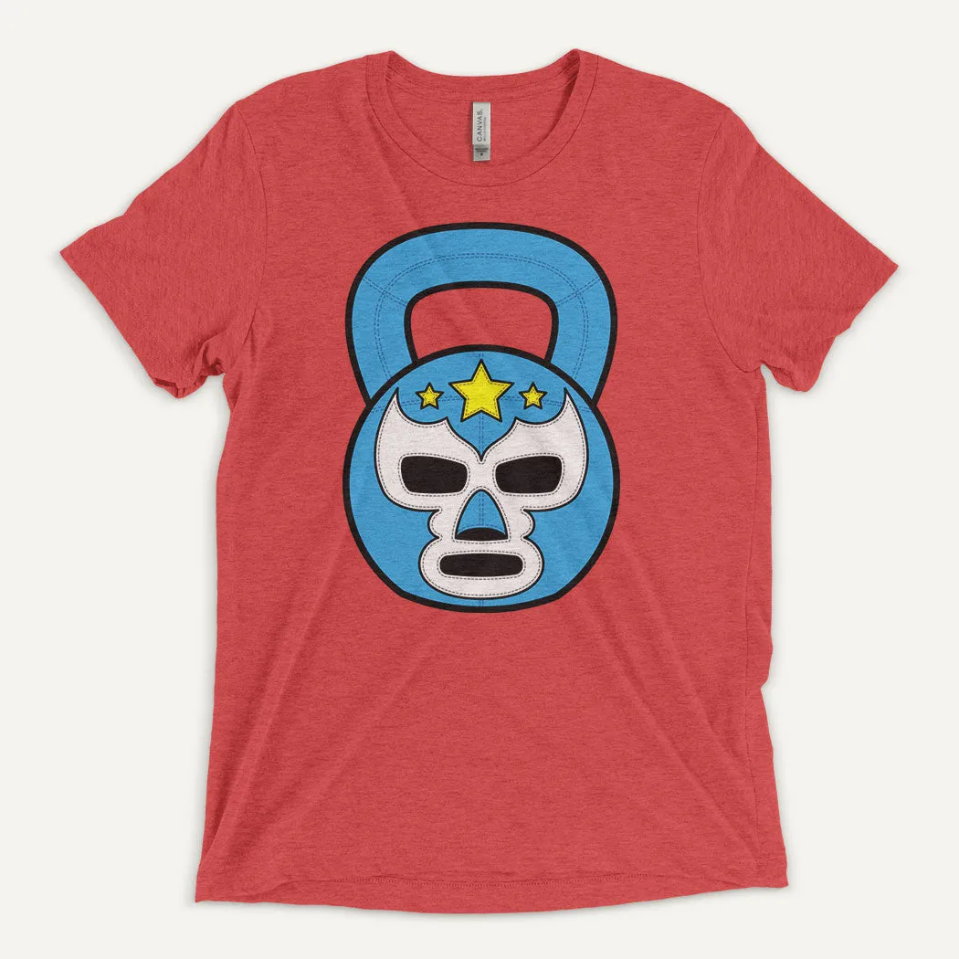 Lucha Libre Kettlebell Design Men's Triblend T-Shirt