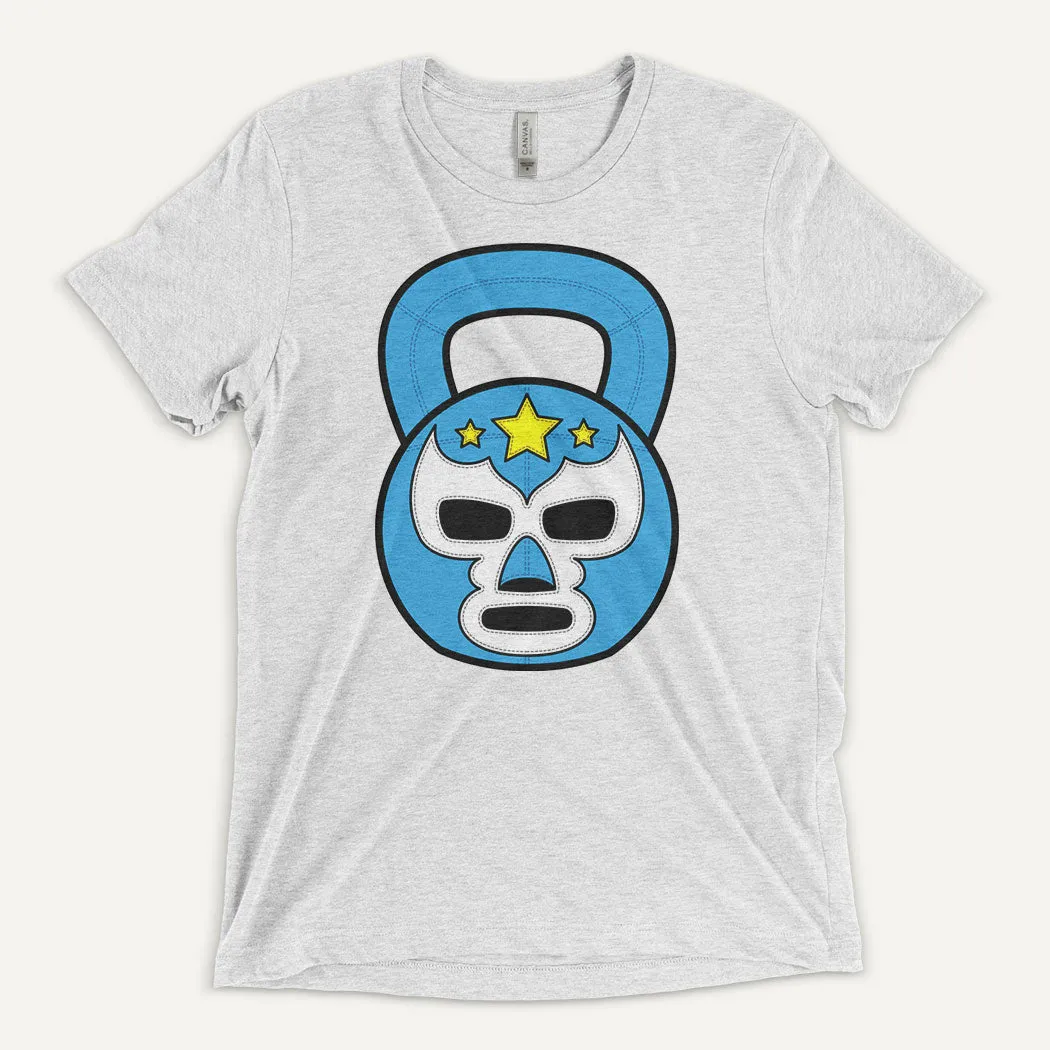 Lucha Libre Kettlebell Design Men's Triblend T-Shirt