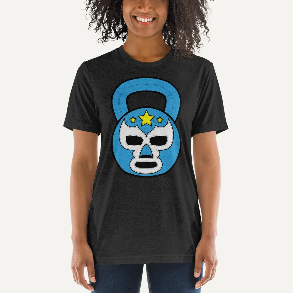 Lucha Libre Kettlebell Design Men's Triblend T-Shirt