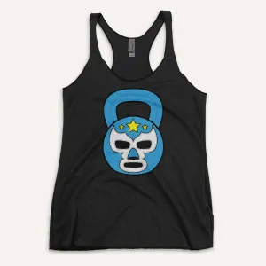 Lucha Libre Kettlebell Design Women's Tank Top