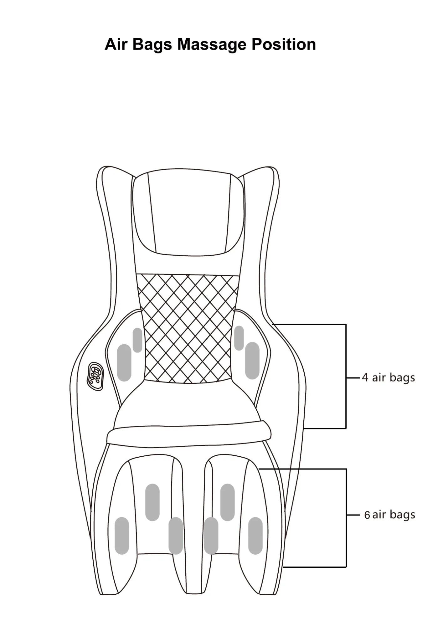 Lumi Yumi Compact Massage Chair