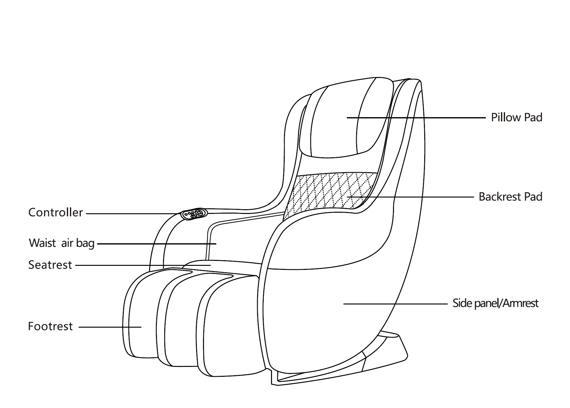 Lumi Yumi Compact Massage Chair