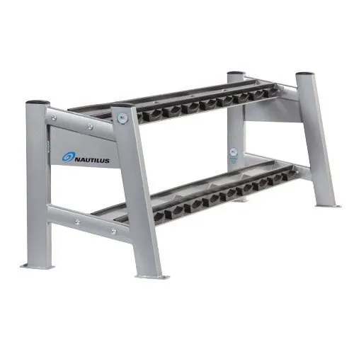 Nautilus® Two-Tier Dumbbell Rack - New