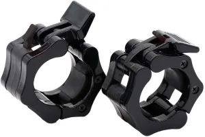 Olympic Barbell Collar Locking Set-Black