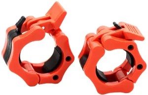 Olympic Barbell Collar Locking Set-Orange