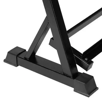 Open Box - Ignite by SPRI 3 Tier Hand Weight Rack - Black