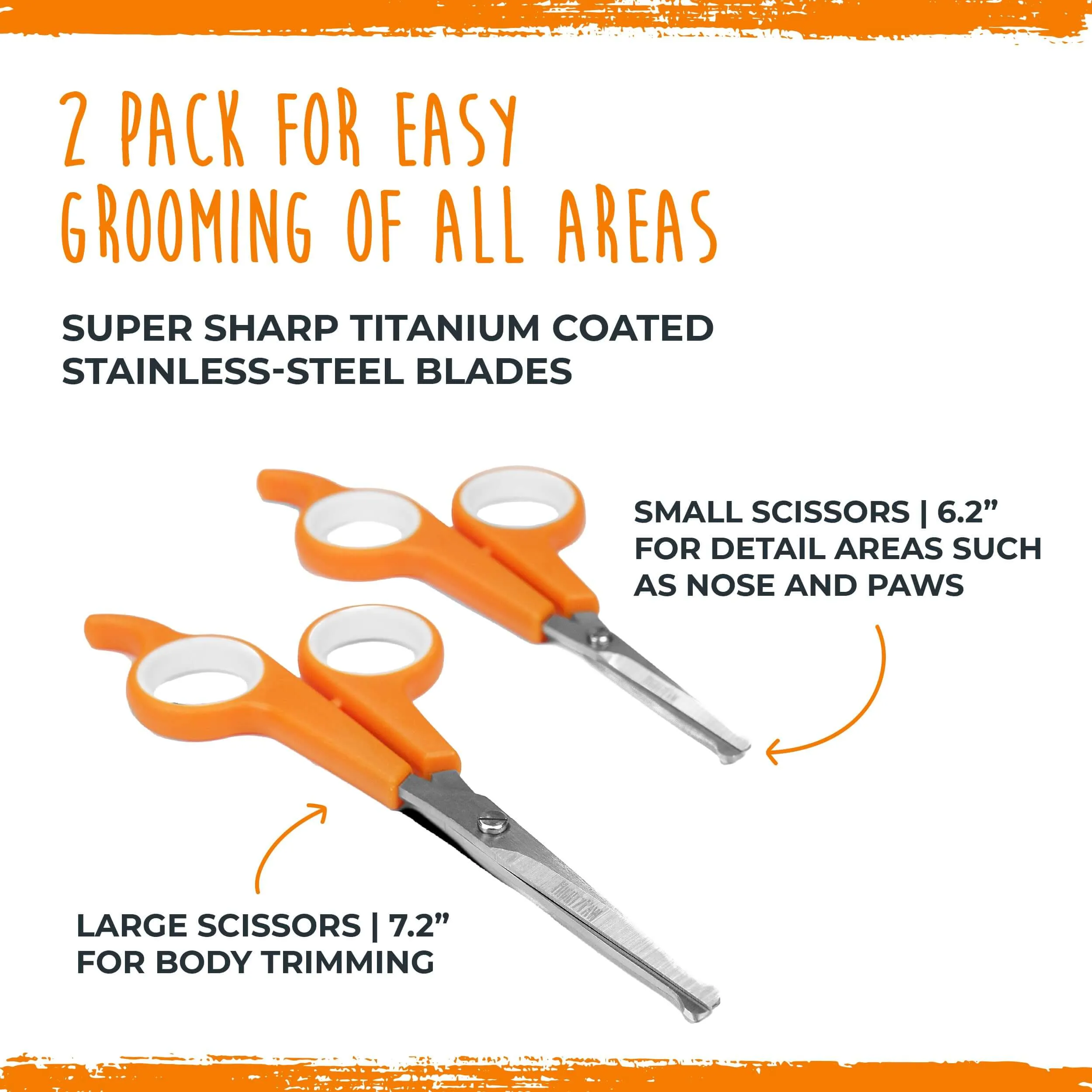 Pro-Grade Dog Grooming Scissors: Expert Set