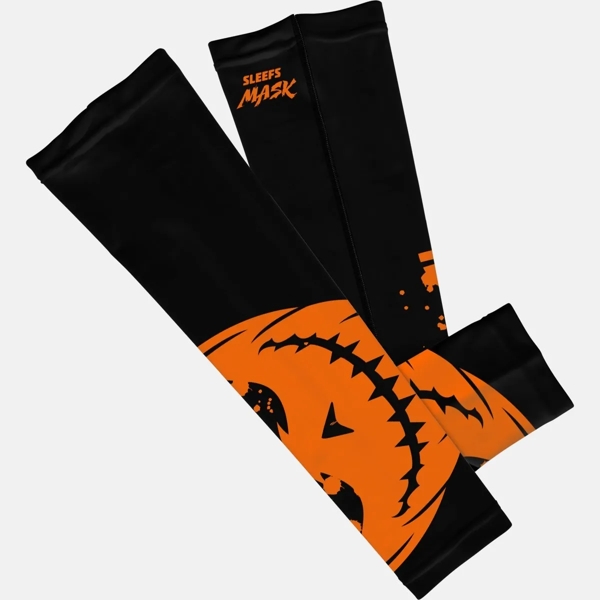 Pumpkin Mask Arm Sleeve (Left Arm)