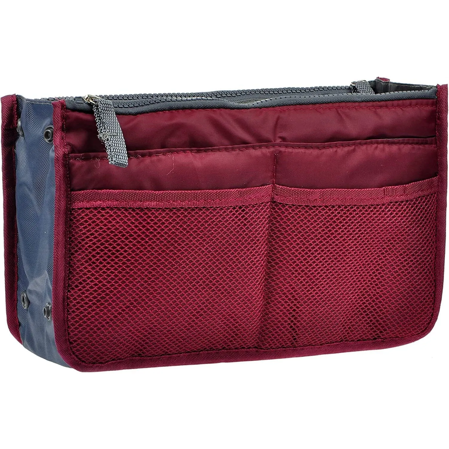 Purse Insert Storage Bag, Versatile Travel Organizer Bag Insert Cosmetic Bag With Multi-Pockets