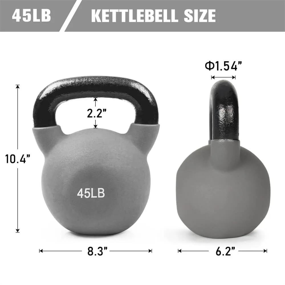 RitFit Neoprene Kettlebell 20-50 lbs Kettlebell