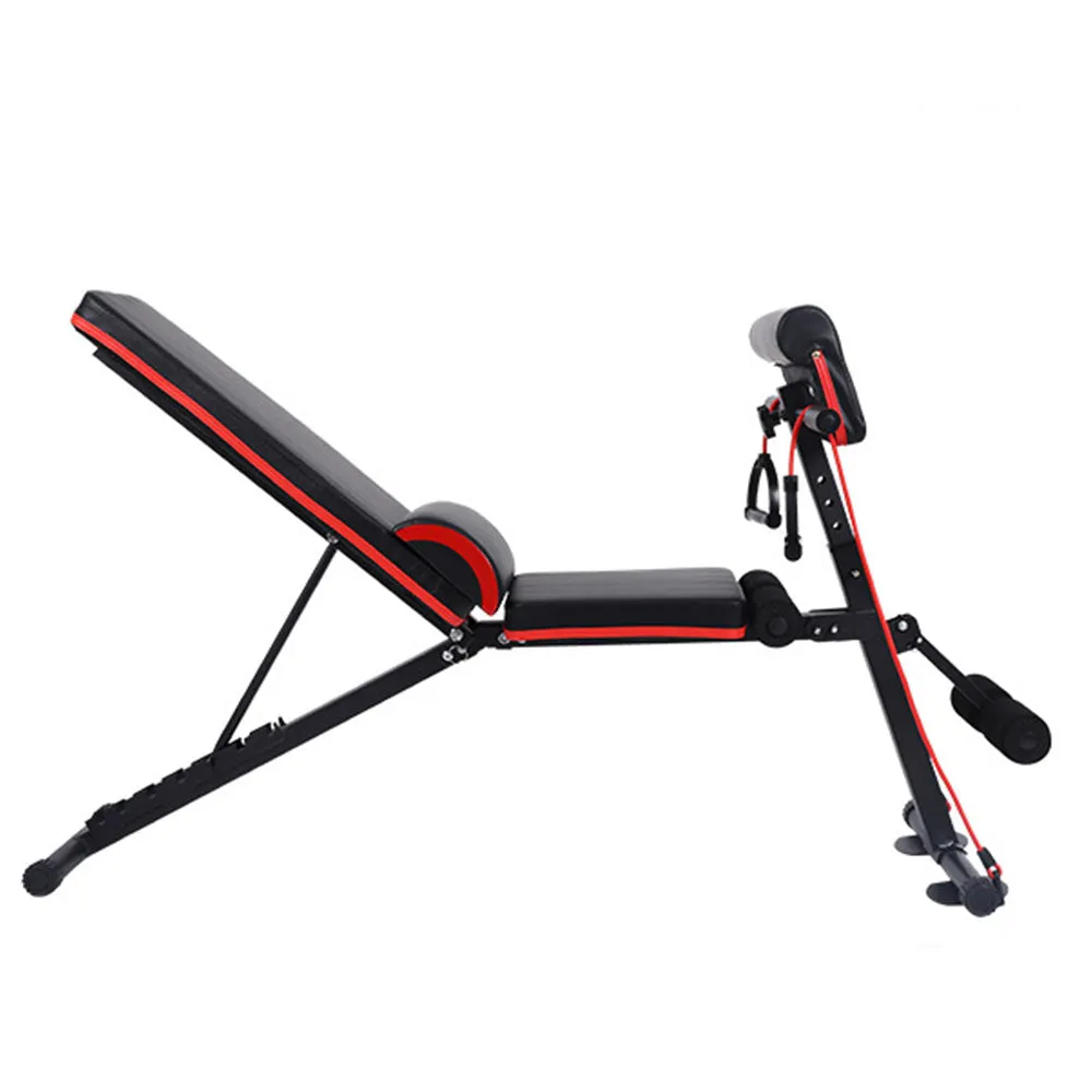 Roman Chair Weight Bench Incline Decline Foldable Full Body Workout Chair