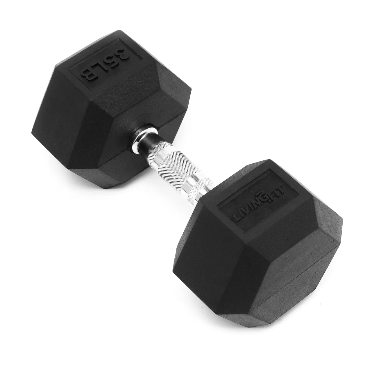 Rubber Hex Dumbbells