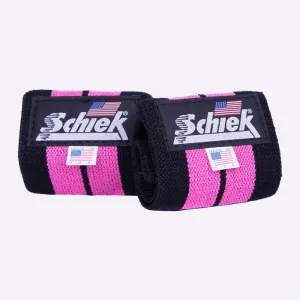 Schiek Wrist Wraps - Black/Pink