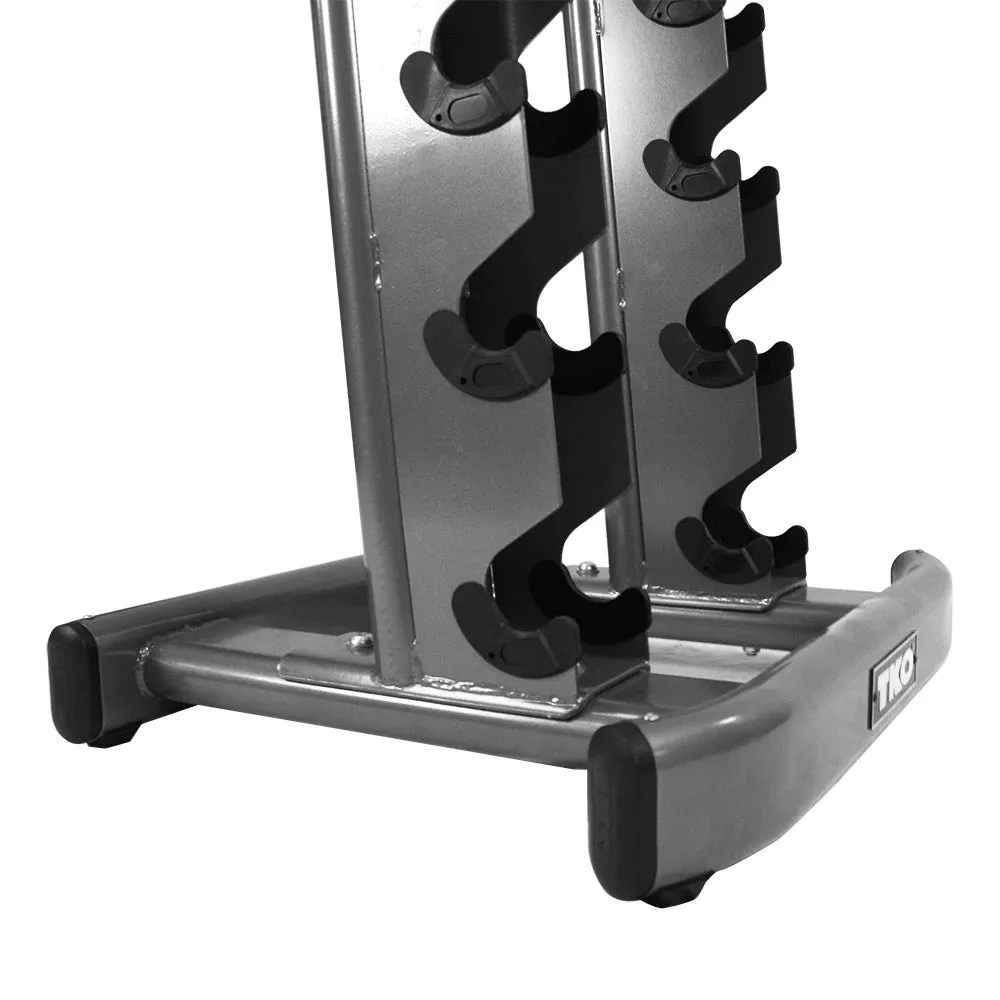 TKO 10 Pair Vertical Dumbbell Rack