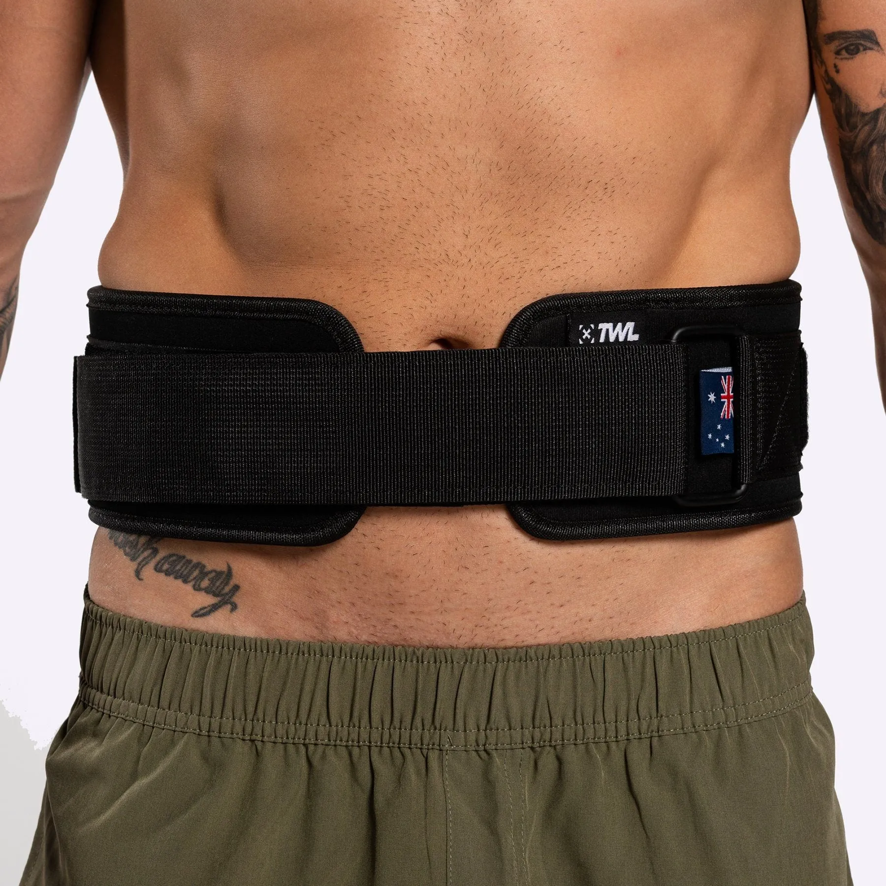 TWL - EVERYDAY 4" VELCRO LIFTING BELT 2.0 - BLACK