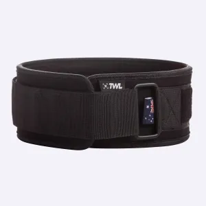 TWL - EVERYDAY 4" VELCRO LIFTING BELT 2.0 - BLACK